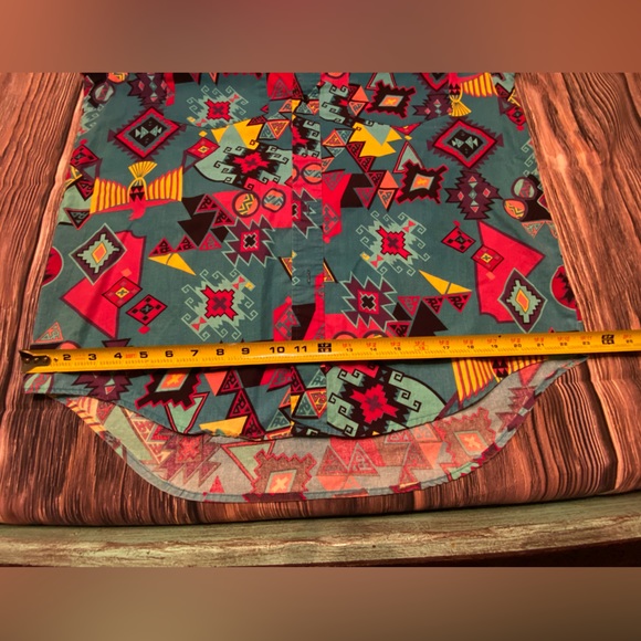 Brush popper Vintage Aztec Southwestern Tribal Western Men’s Women’s Button Up - Picture 10 of 13